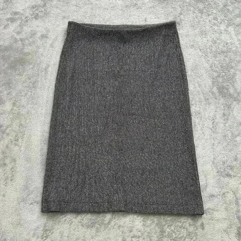 FARM RIO Anthropologie Skirt Women's Small P Midi Pencil Metallic Shiny Party